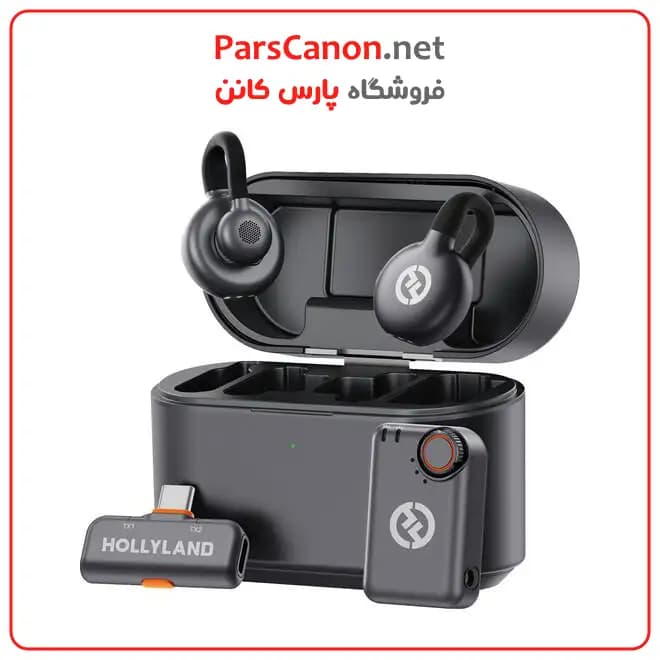 میکروفون هالی لند مدل Hollyland LARK M2S DUO 2-Person Wireless Microphone