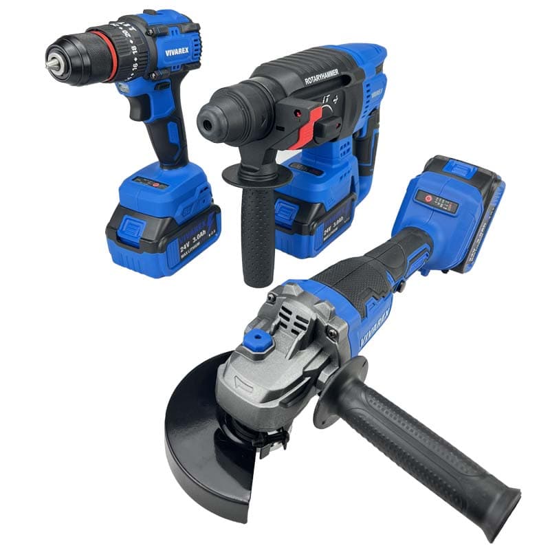 کیت شارژی براشلس 3 عددی ویوارکس مدل VR2403-BCK