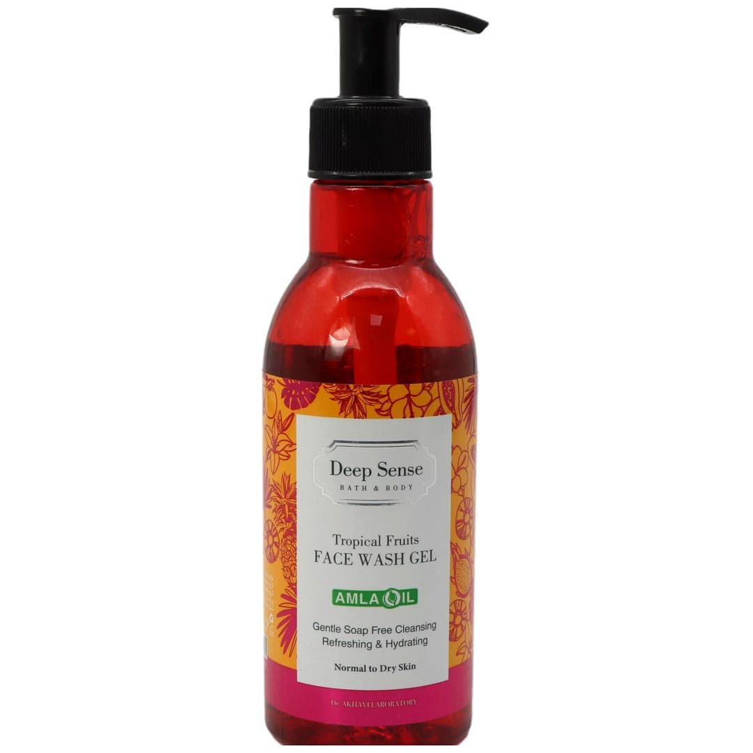 ژل شستشوی صورت تروپیکال مناسب پوست خشک ومعمولی 250 میل سی گل – دیپ سنس