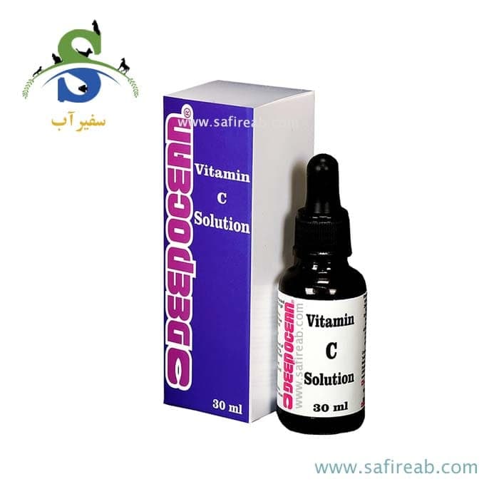 مکمل ویتامین C تخصصی آکواریوم (۳۰ میل) دیپ اوشن