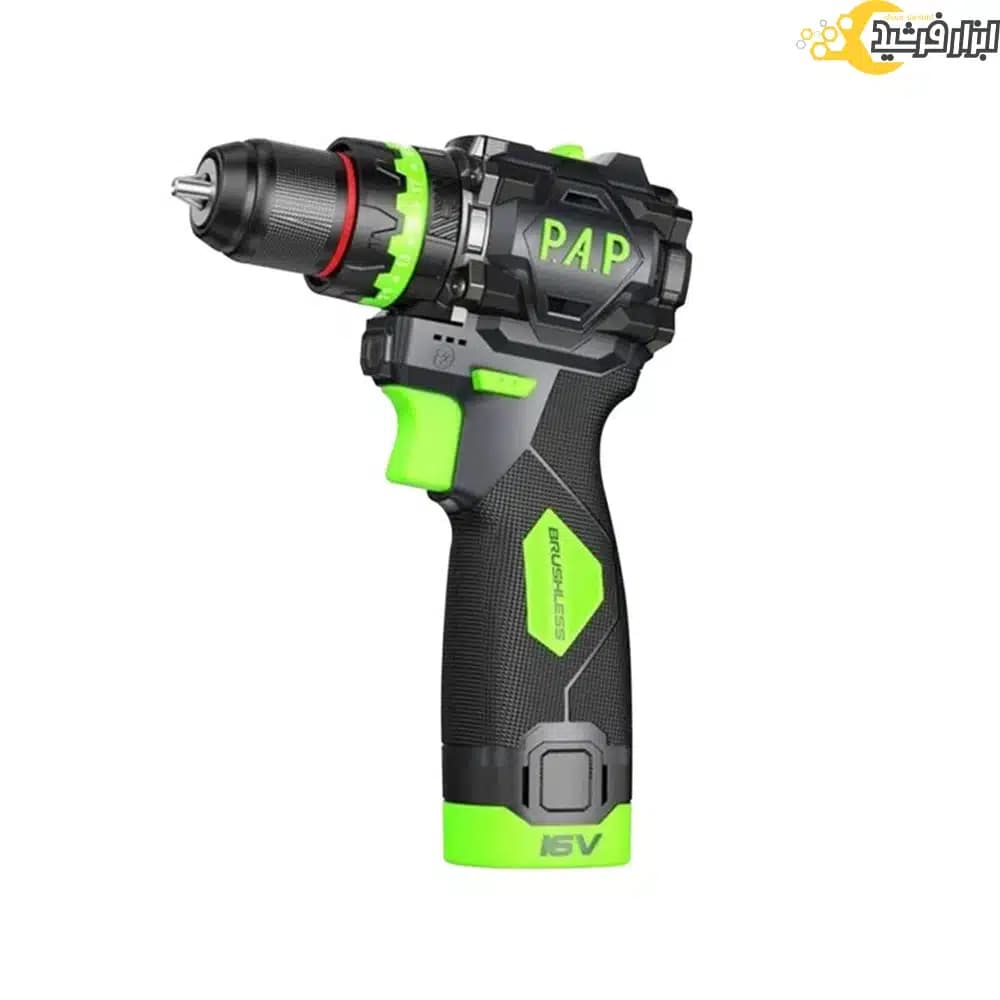 دریل شارژی پی ای پی BID-1615 براشلس 16 ولت