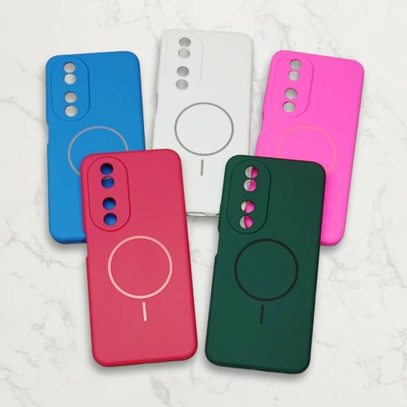 قاب سیلیکونی اورجینال طرح مگ سیف Honor X7B