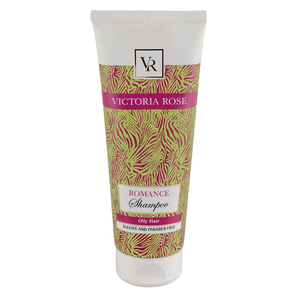 شامپو رومنس بدون سولفات موهای چرب 250 میل ـ ویکتوریا رز