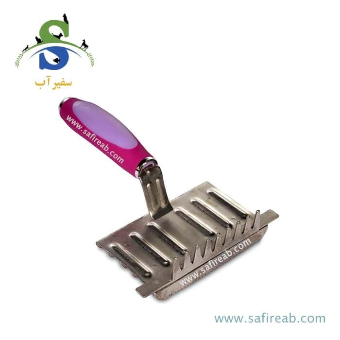 قشو آبگیر فلزی دسته ژله ای اسب