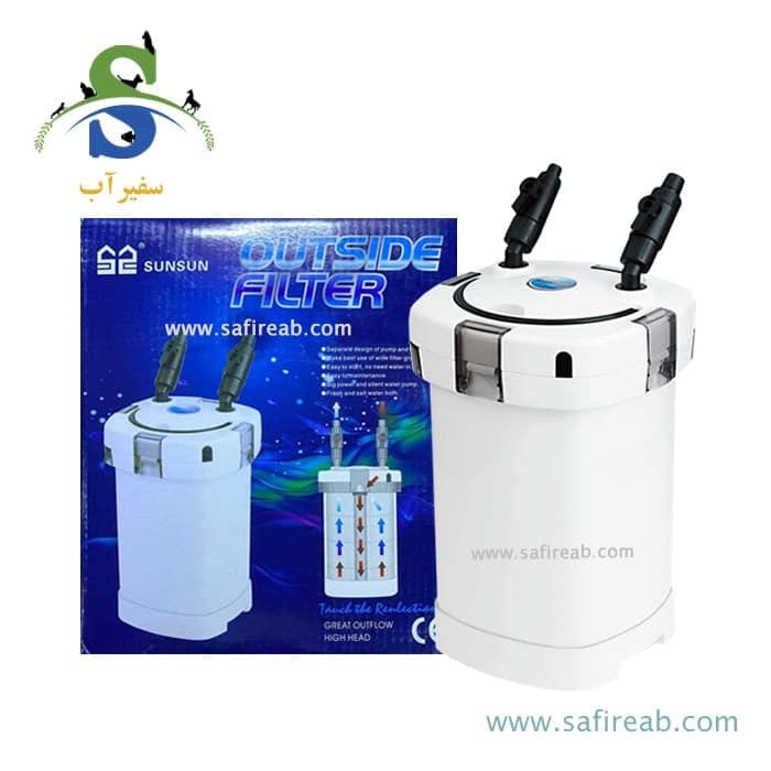 فیلتر سطلی یو وی دار HW-504B سان سان