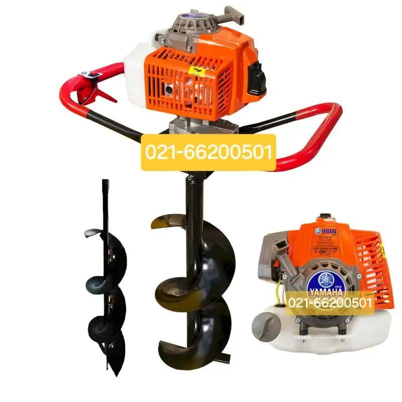 چاله کن تایوانی یاماها 73 سی سی با دو مته 20 و 30 سانت