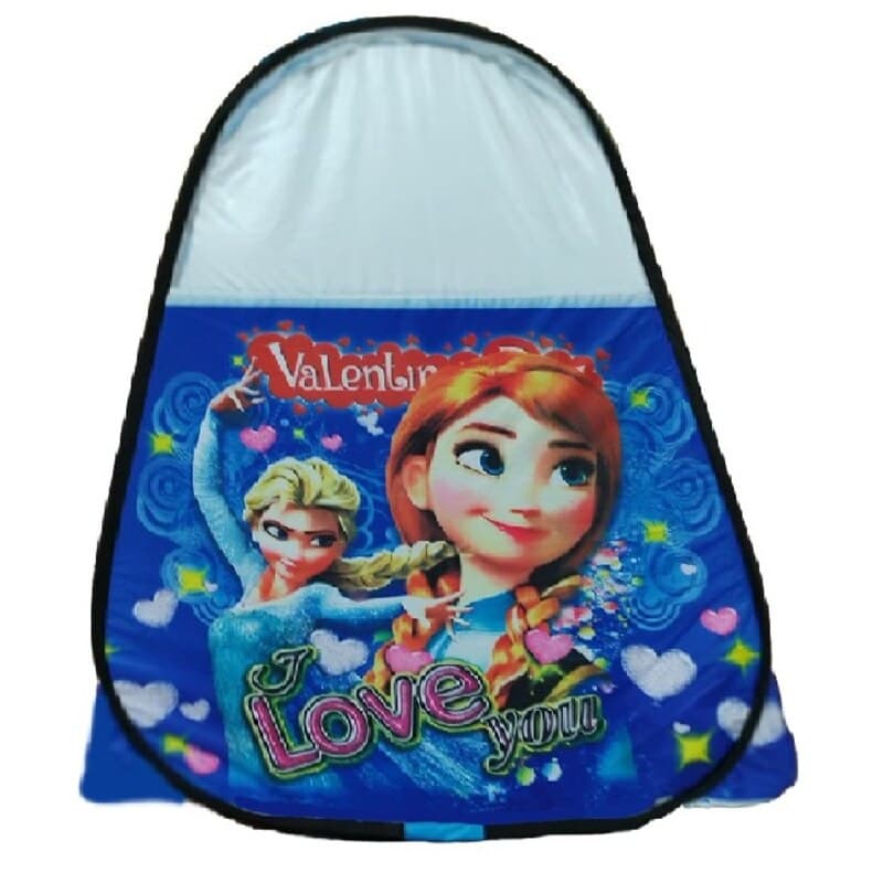 چادر مسافرتی کودک طرح آنا و السا (فروزن) مدل فنری تاشو بدون نیاز به نصب کد8