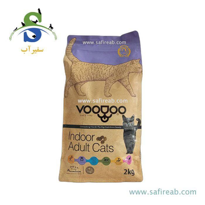 غذای خشک گربه خانگی بالغ وودو برای بالای ۸ ماه (۲ ، ۷ کیلوگرم)