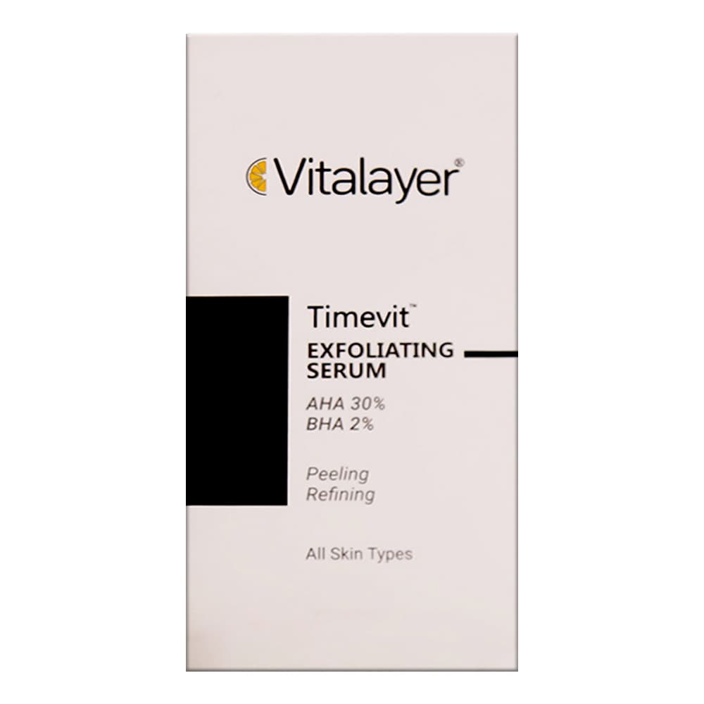 سرم لایه بردار قوی تایم ویت آ اچ آ 30 درصد 30 میل ـ ویتالیر