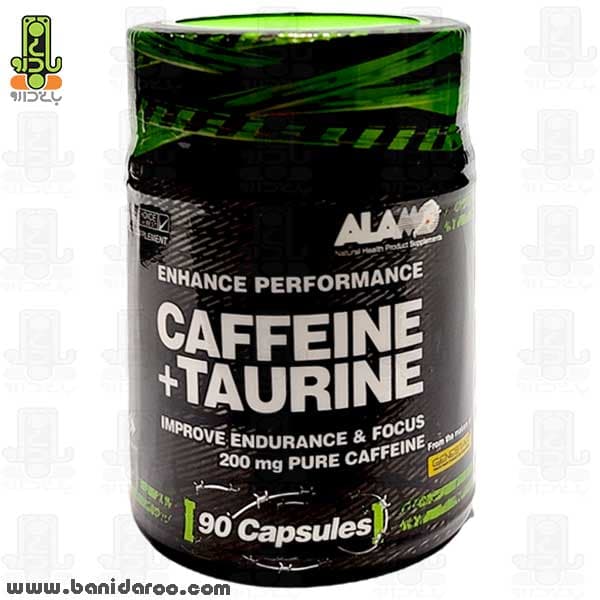 کپسول کافئین و تائورین آلامو 90 عددی