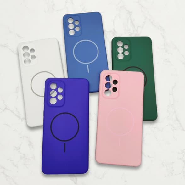 قاب سیلیکونی اورجینال طرح مگ سیف Samsung A73