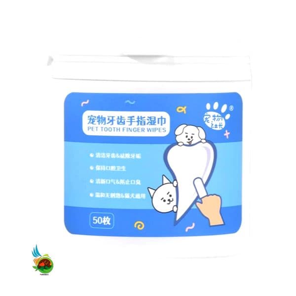 دستمال مسواکی و انگشتی مخصوص دندان ۵۰ عددی