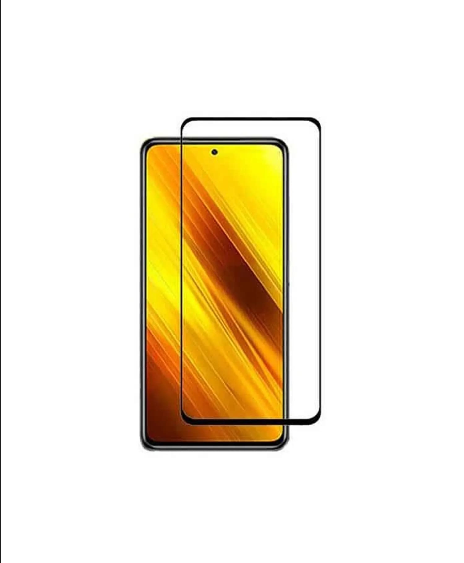 گلس فول Super D مشکی گوشی موبایل شیائومی Poco X3 GT