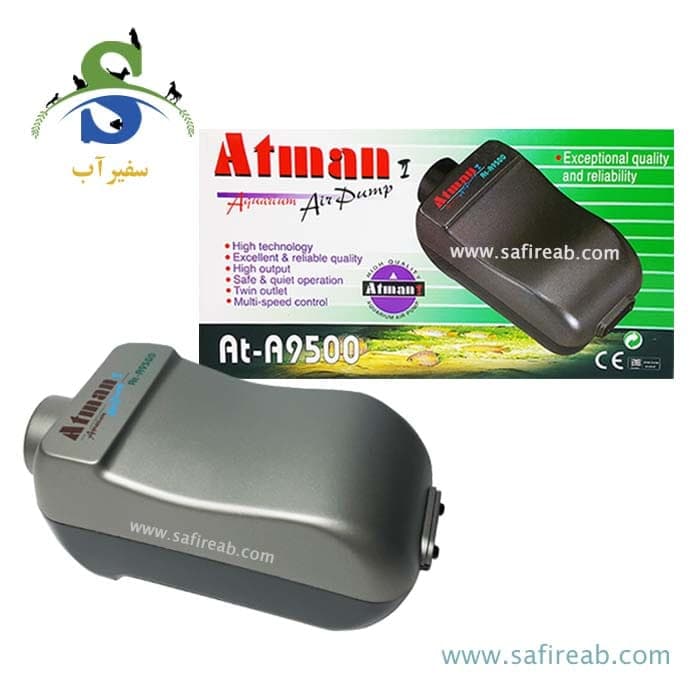 پمپ هوا دو خروجی At-A9500 آتمن