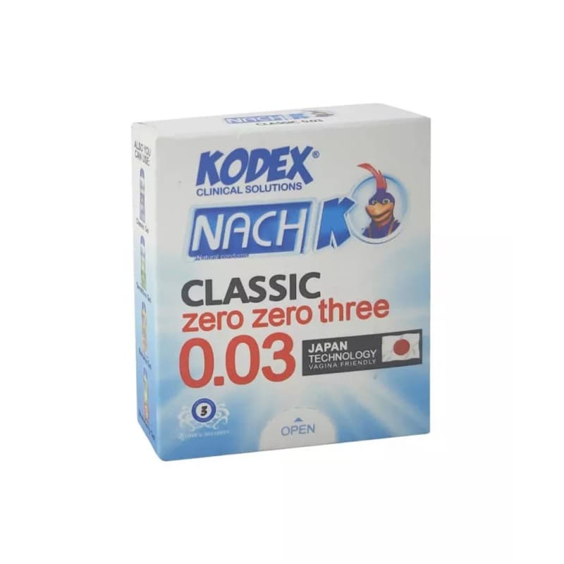 کاندوم کدکس مدل Classic 0.03 بسته 3 عددی
