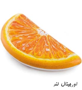 تشک بادی روی آب طرح پرتقال اینتکس کد 58763 intex