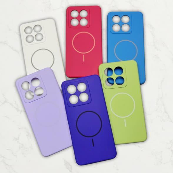 قاب سیلیکونی اورجینال طرح مگ سیف Xiaomi 14T