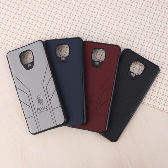 قاب چرمی طرح Polo مدل Xiaomi Redmi Note 9s / Note 9 Pro