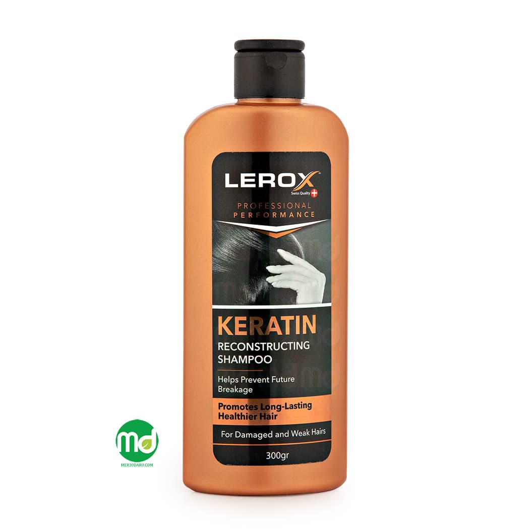 شامپو کراتینه لروکس موهای آسیب دیده
