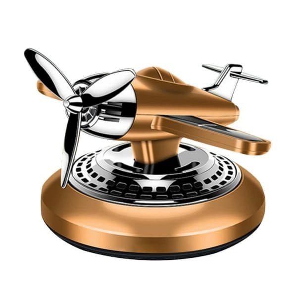 خوشبوکننده خودرو خورشیدی مدل هواپیما همراه با پد خوشبو کننده