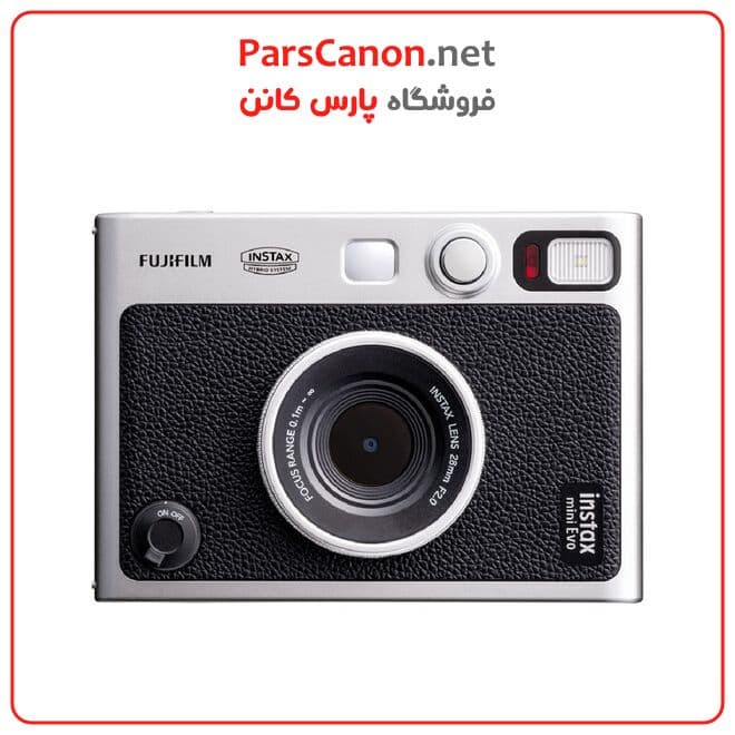 دوربین فوجی فیلم FUJIFILM INSTAX MINI EVO Hybrid Instant Camera (Black)