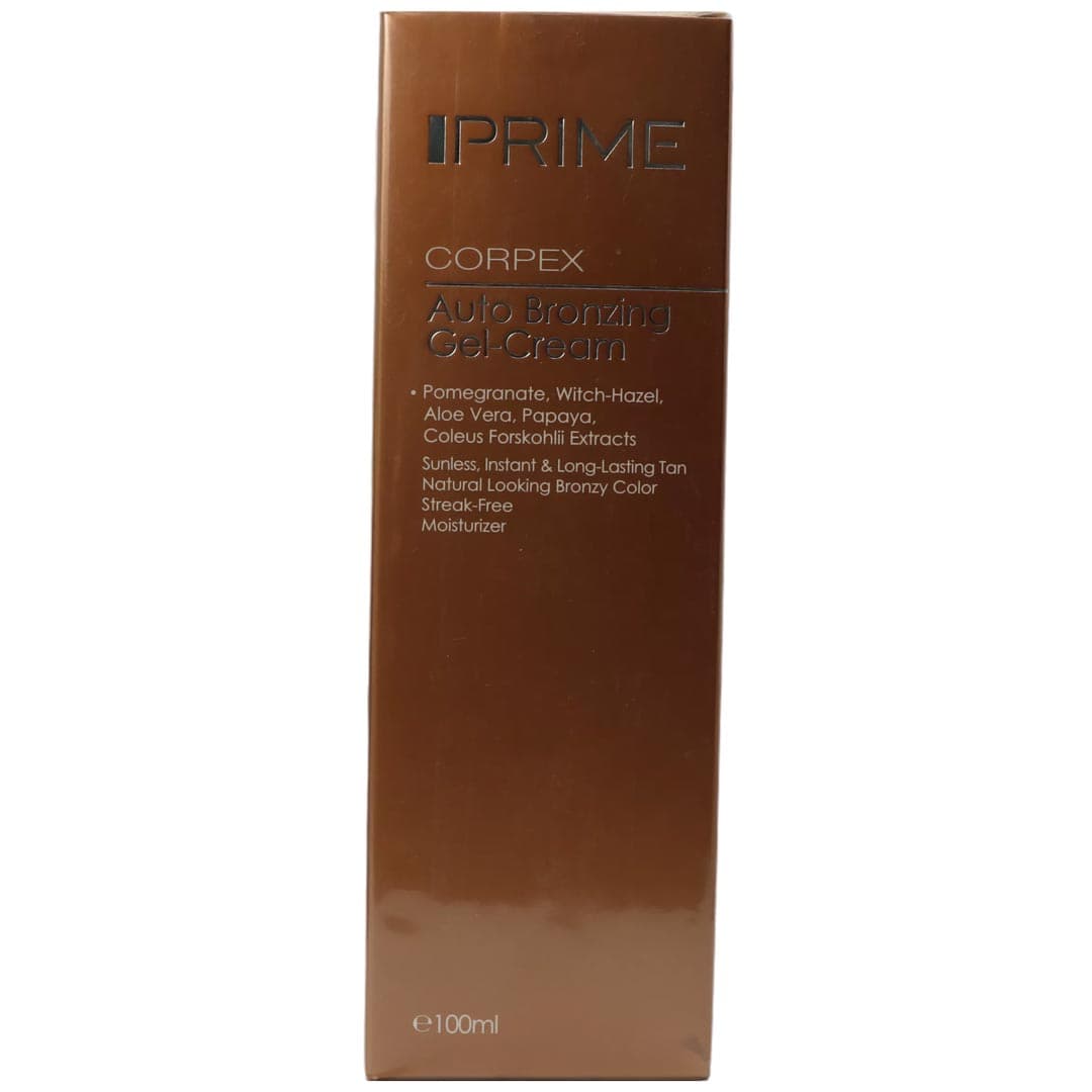 کرم ژل برنزه کننده 100 میل پریم – کورپکس