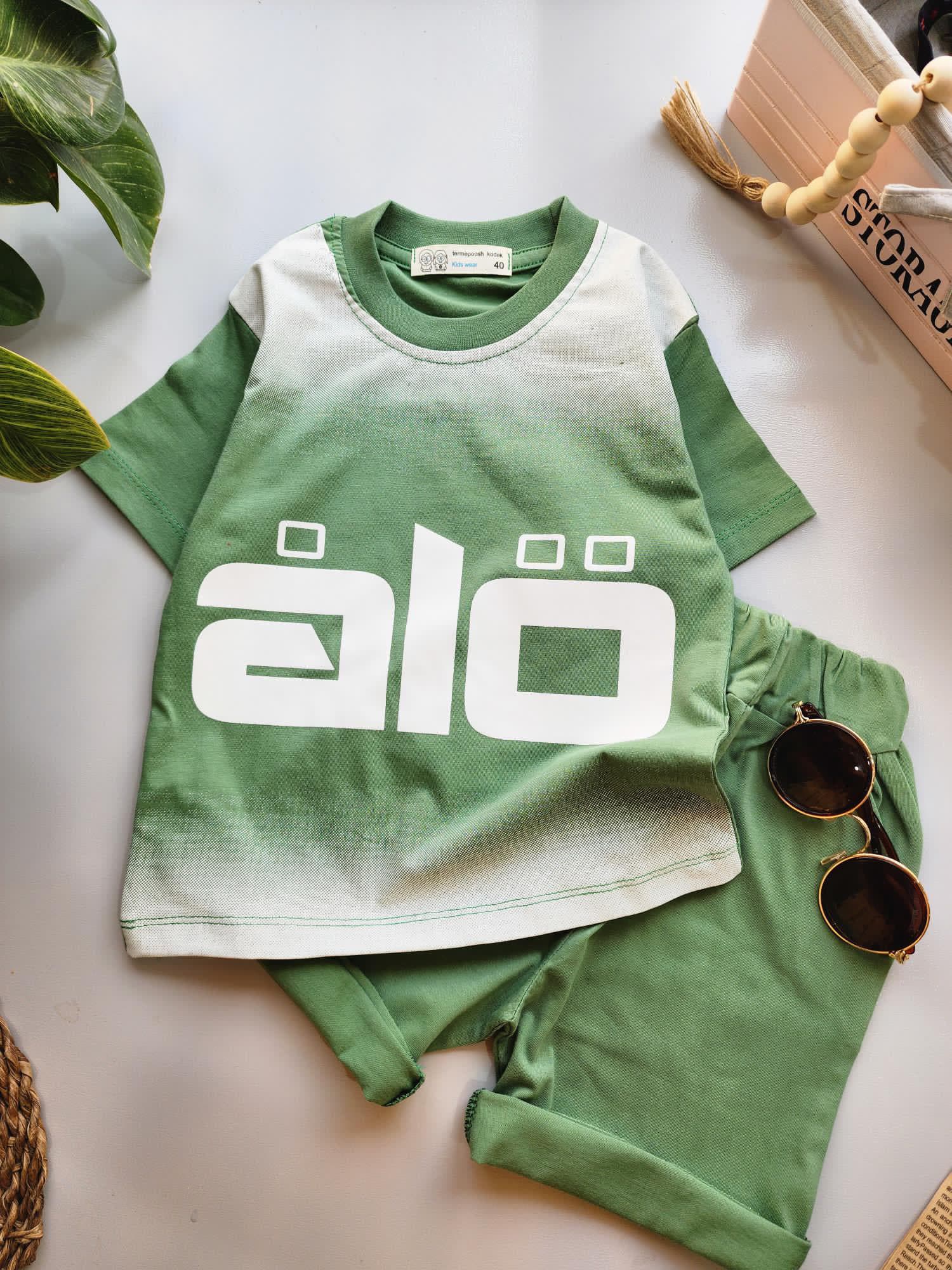 ست تیشرت و شلوارک alo