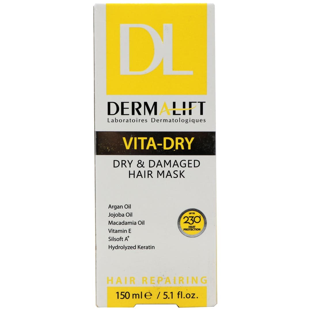 ماسک مو مناسب موی خشک و آسیب دیده ویتا درای درمالیفت 150 میل