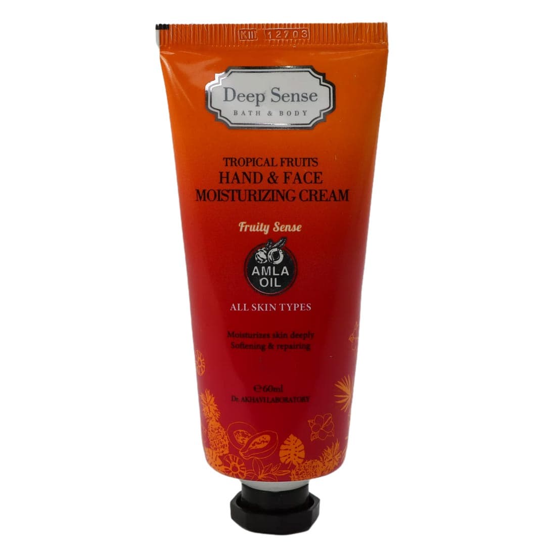 کرم مرطوب کننده دست و صورت تروپیکال مناسب انواع پوست 60 میل سی گل – دیپ سنس