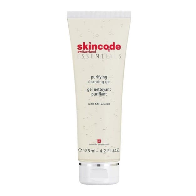 ژل شستشوی صورت مناسب پوست های نرمال تا چرب 125 میل اسکین کد