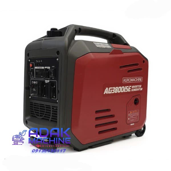موتور برق بنزینی اینورتری 3.5 کیلووات سایلنت اگرو مدل AG3800ISE