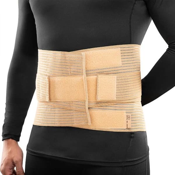 کرست کمر لومبو ساکرال با کش تنفسی 4028 سما طب