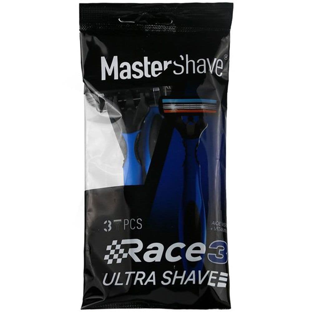تیغ اصلاح مردانه 3 لبه 3 عددی ریس Race 3 مستر شیو