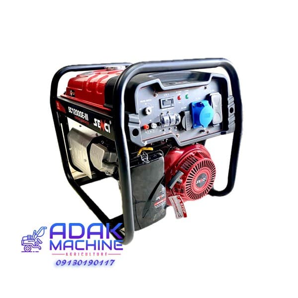 موتور برق بنزینی 9.7 کیلووات سنسی مدل SC12000E-III
