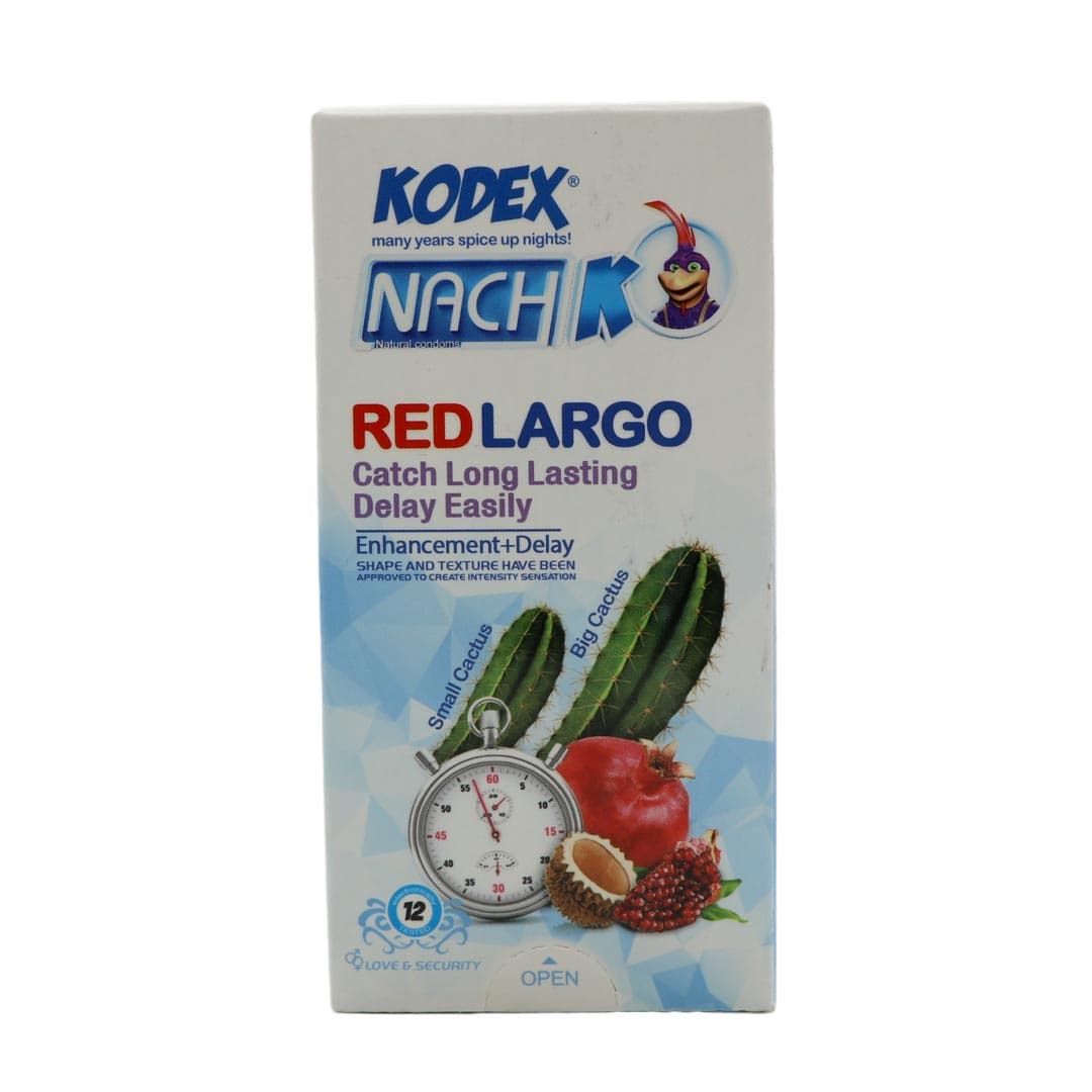 کاندوم لارگو قرمز 12 عددی کدکس
