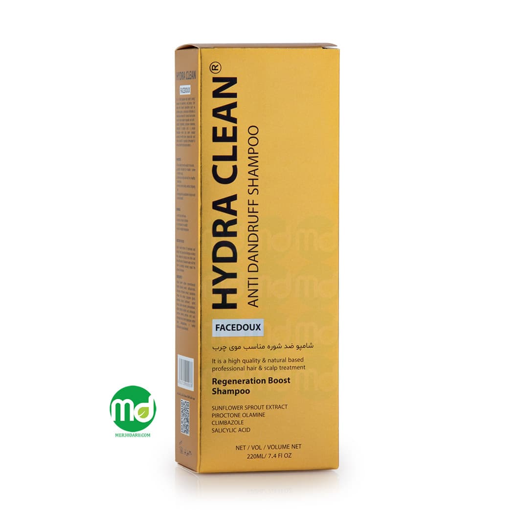 شامپو ضد شوره مو مردانه Anti Dandruff هیدرا کلین Hydra Clean حجم 220ml