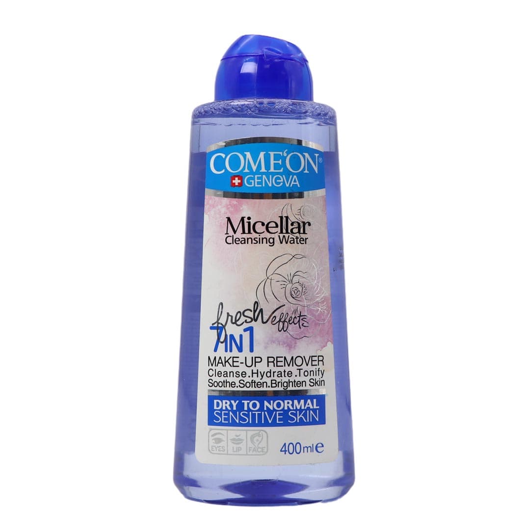 محلول آرایش پاک کن پوست خشک 400 میل کامان