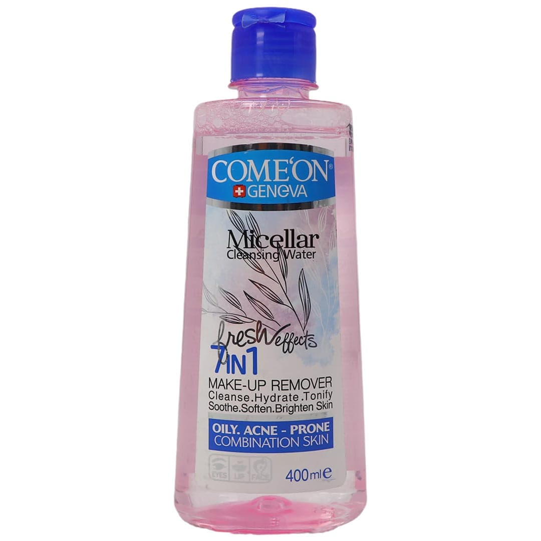 محلول آرایش پاک کن پوست چرب 400 میل کامان