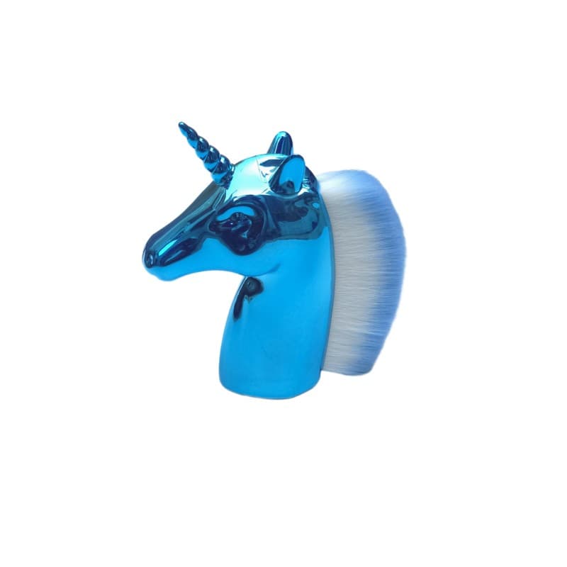 براش رژگونه طرح یونیکورن آبی کد 75-30-1