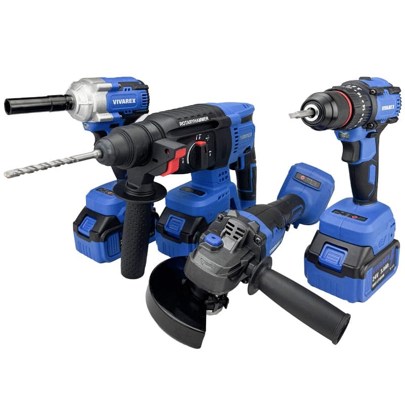 کیت شارژی براشلس 4 عددی ویوارکس مدل VR2404-BCK