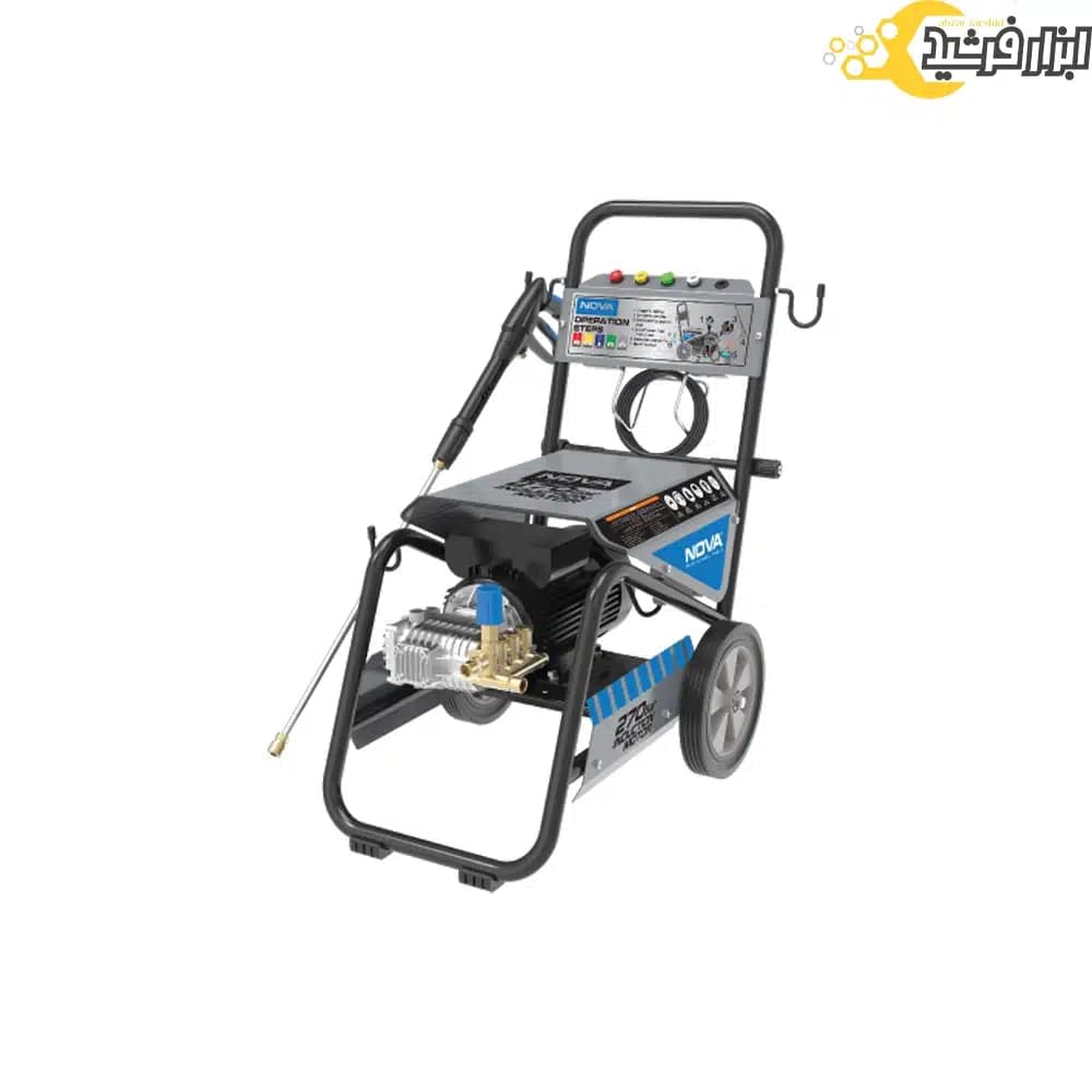کارواش صنعتی دینامی نووا 4270 فوق صنعتی 270 بار 5000 وات