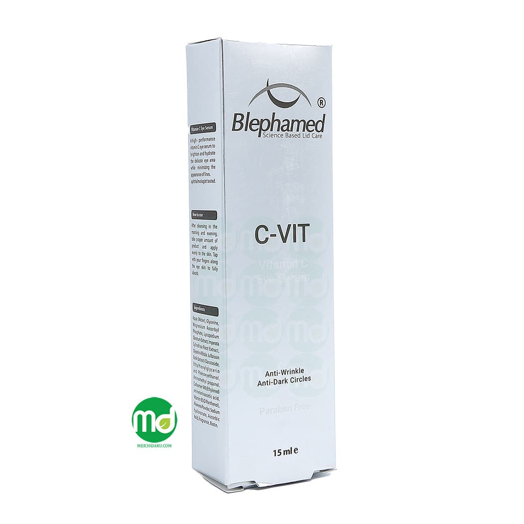 سرم دور چشم بلفامد حاوی ویتامین سی با خاصیت ضد تیرگی 15ml