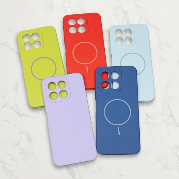 قاب سیلیکونی اورجینال طرح مگ سیف Honor X6B