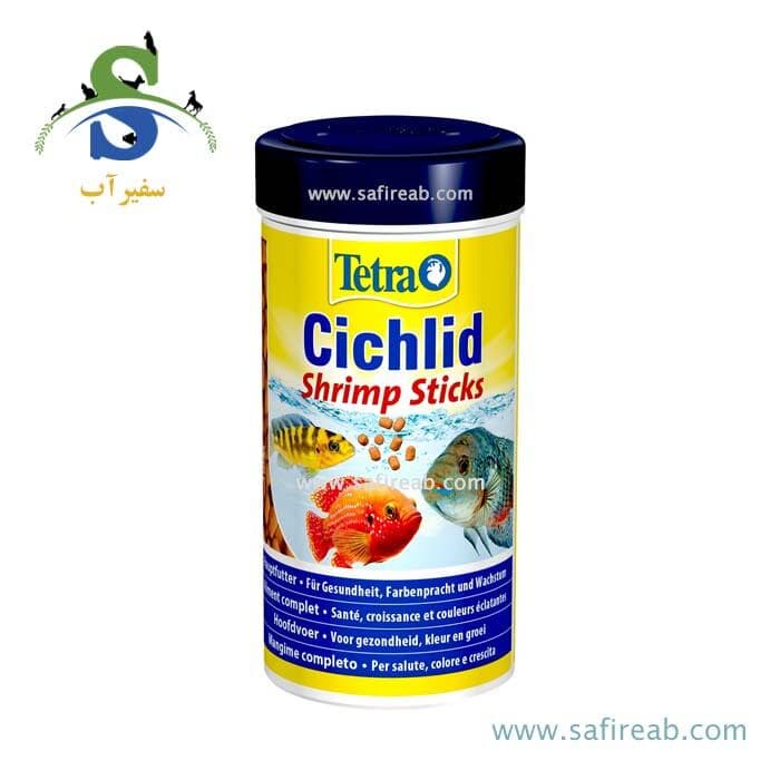 غذای سیچلاید شریمپ استیک تترا