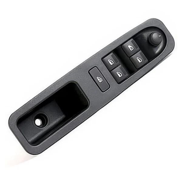 مجموعه کلید شیشه بالابر جلو چپ دنا (سوکت سفید) – ایمن تک