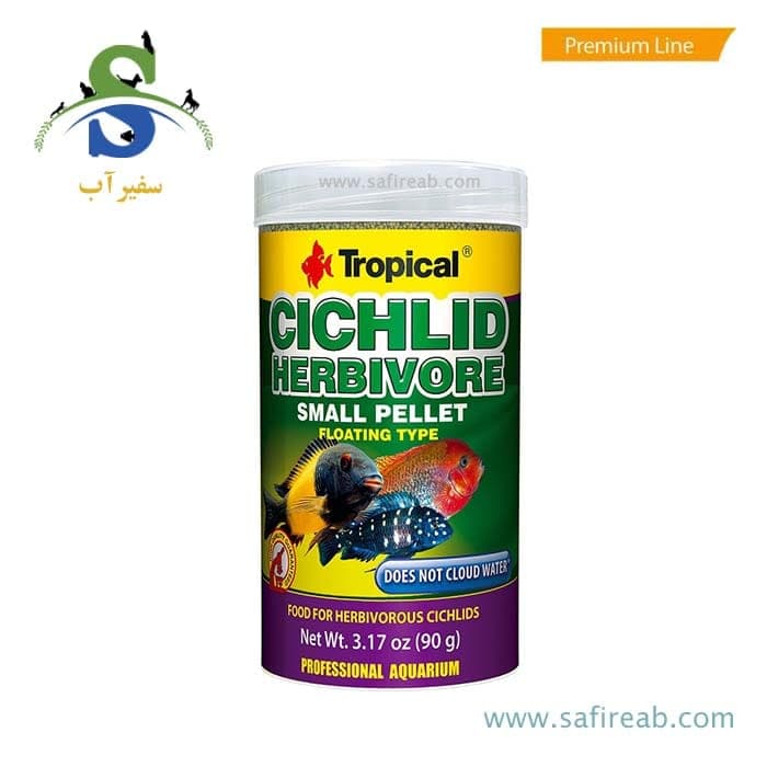 غذای گرانول سیچلایدهای گیاه خوار هربی وور ۲۵۰ میل تروپیکال
