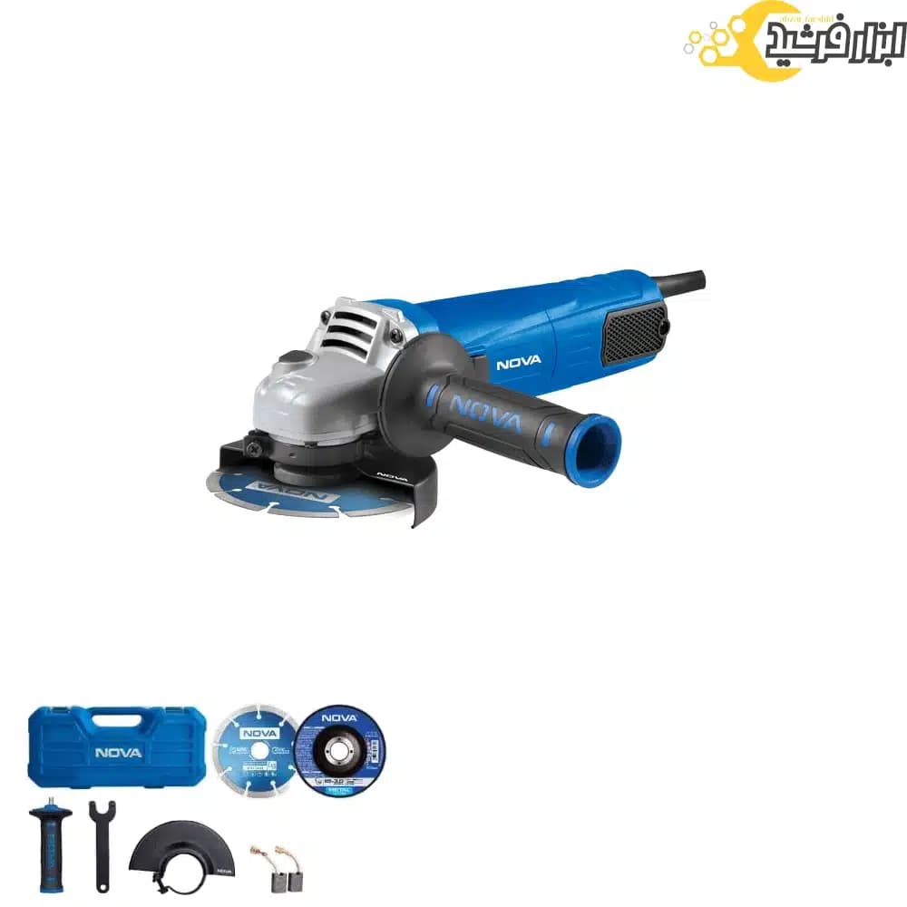 کیت مینی فرز نووا 1200 وات دیمردار با کیف BMC مدل 3118