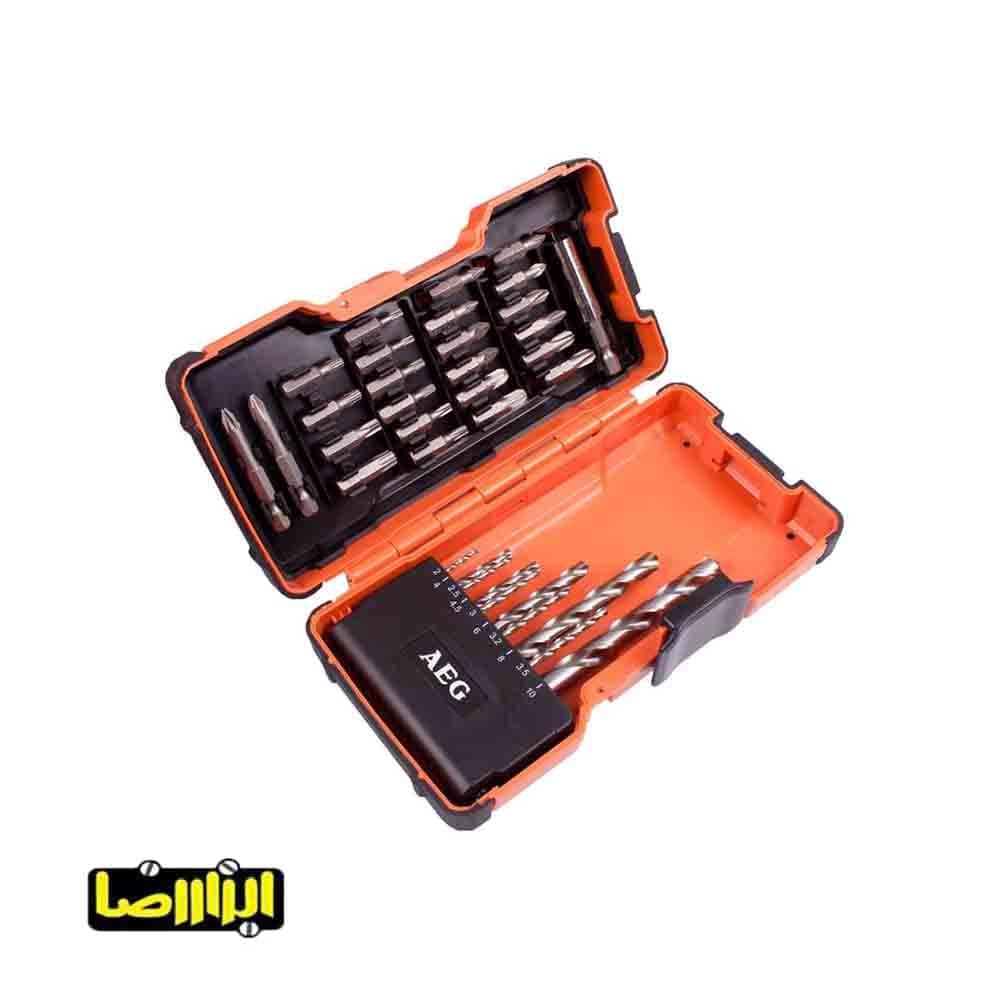 ست 35 عددی مته و سری پیچ گوشتی آهن آاگ با رابط مگنتی