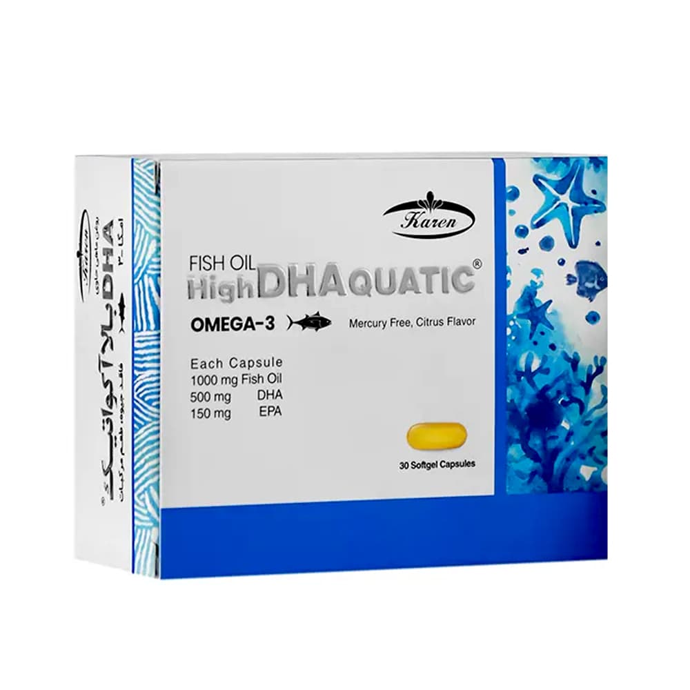 امگا 3 دی اچ ای بالا کارن 30 عدد