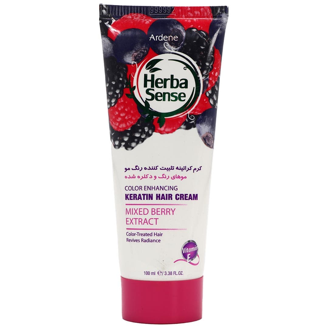 کرم کراتینه و تثبیت کننده رنگ مو مناسب موهای دکلره و رنگ شده آردن هرباسنس 100 میل